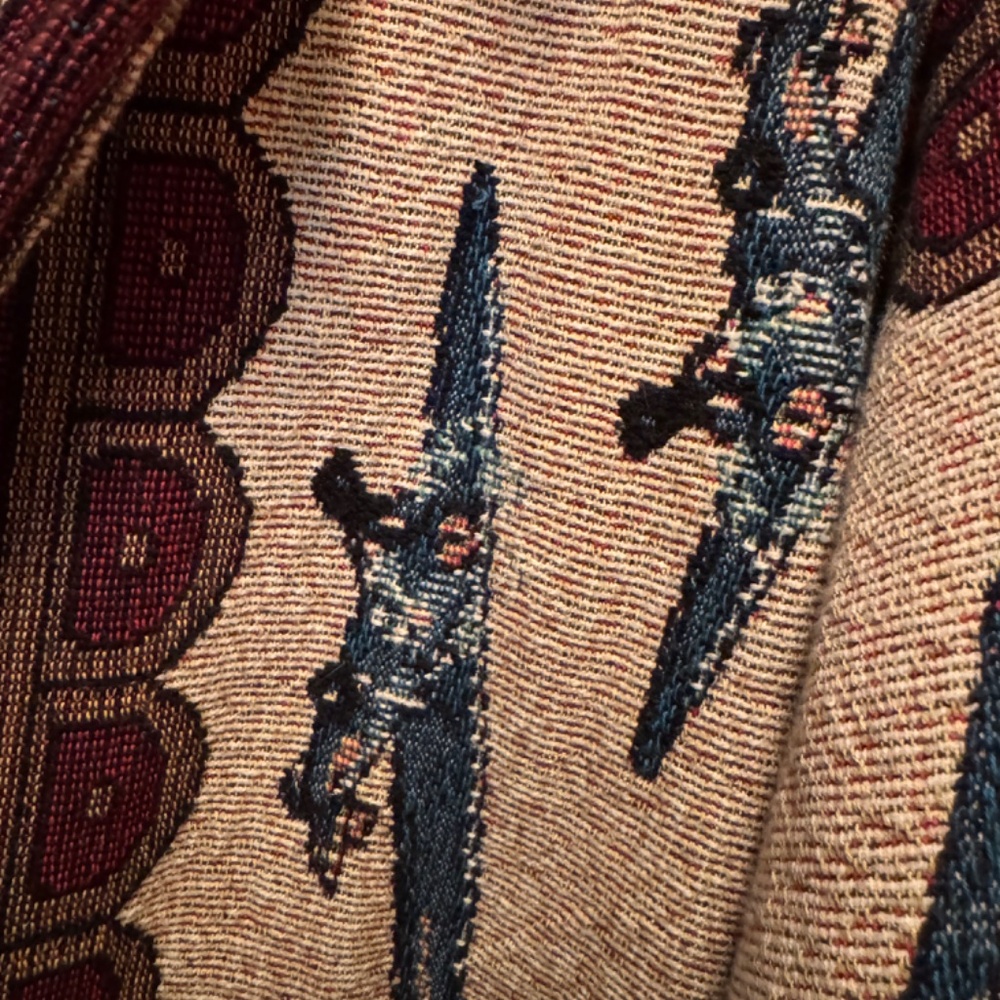 Painted Pony Tapestry Jacket with Airplane design M - Picture 5 of 8